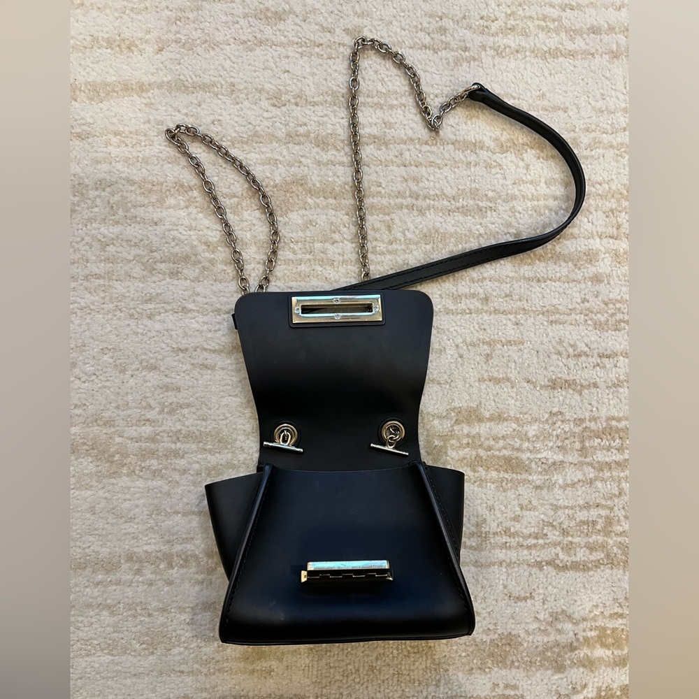 ZAC Zac Posen Eartha Mini Chain Crossbody-Black - Picture 8 of 11